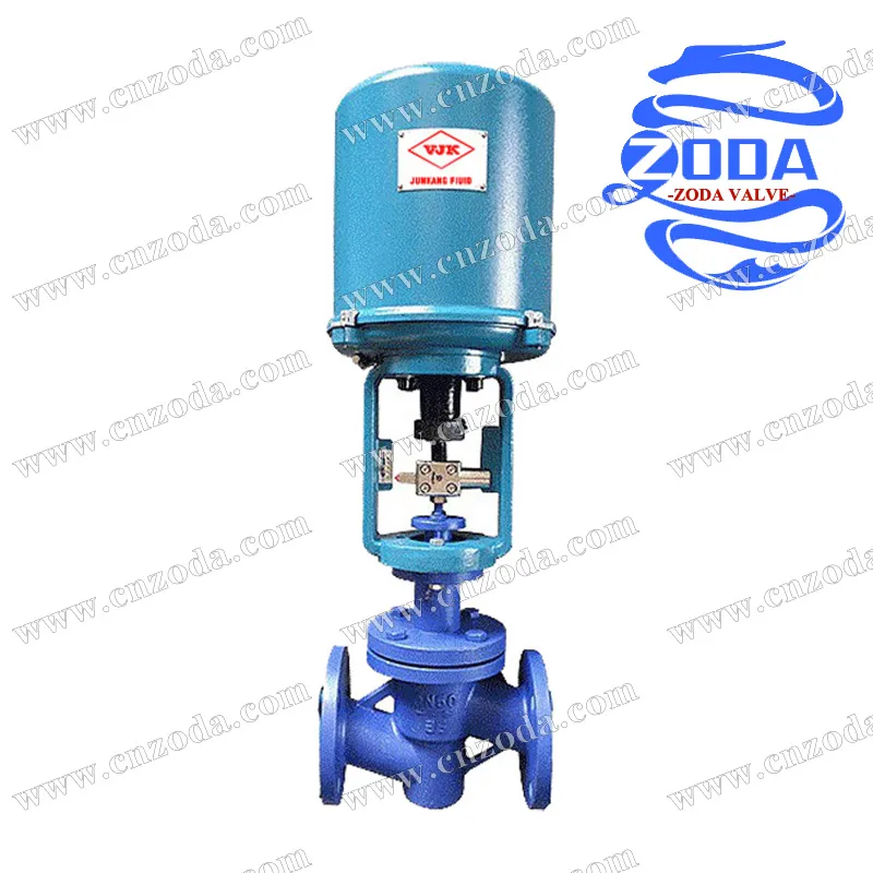 Electric Straight Stroke Single Seat Lining Control Valve